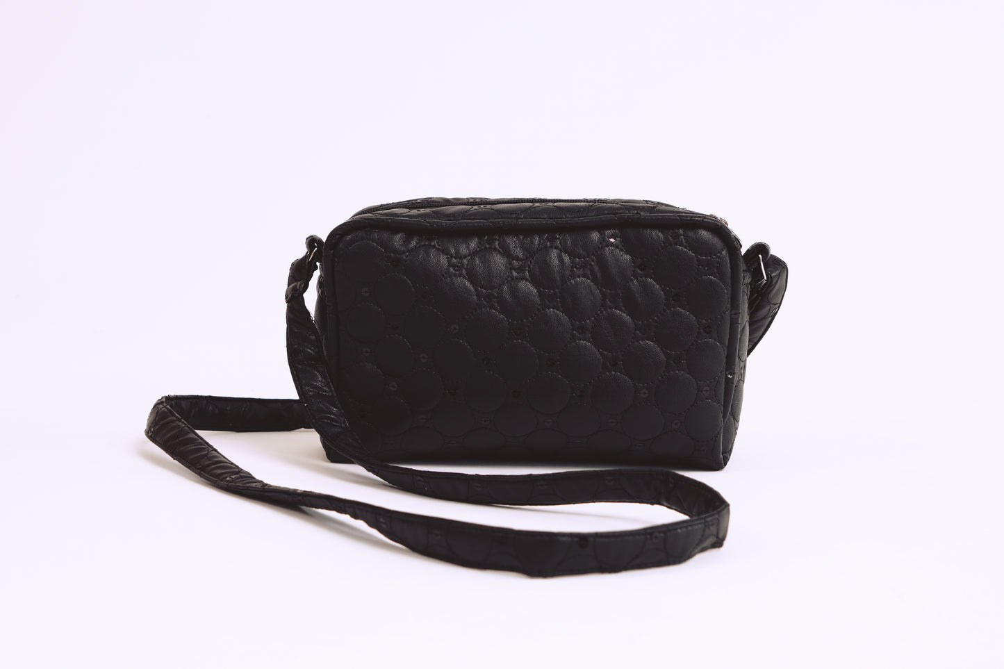 Black shoulder bag