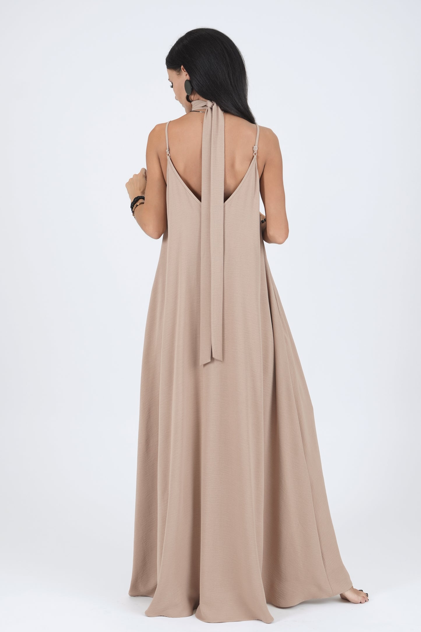 Gara A silueta kleita, rose