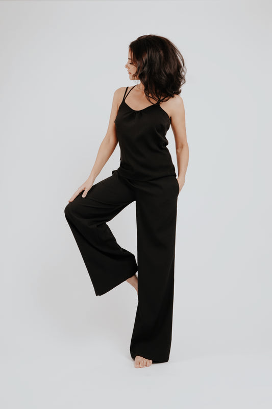 Black classic trousers